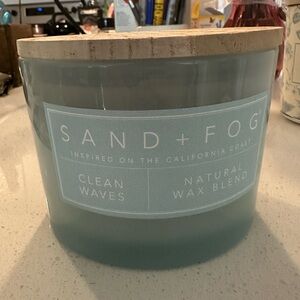 Clean Waves Candle - 2 Wick -  Sand + Fog